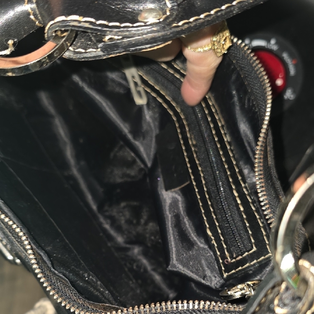 Gucci Black Shoulder Bag with Braided Strap - Picture 8 of 8